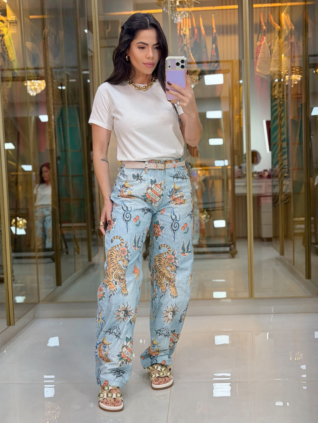 Calça Jeans Baggy Dicollani Denim